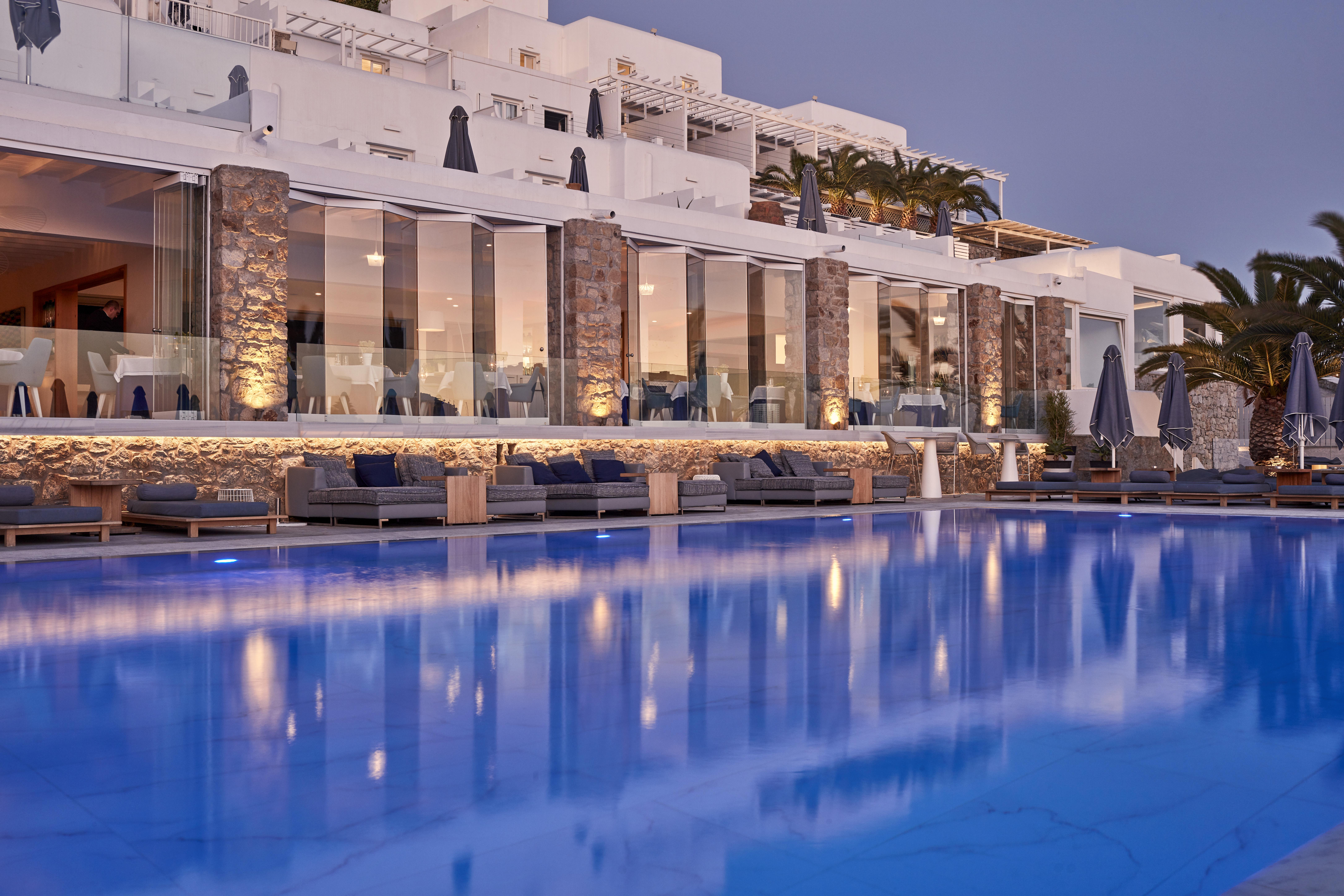 Myconian Ambassador Relais & Chateaux Platys Gialos  Exteriör bild
